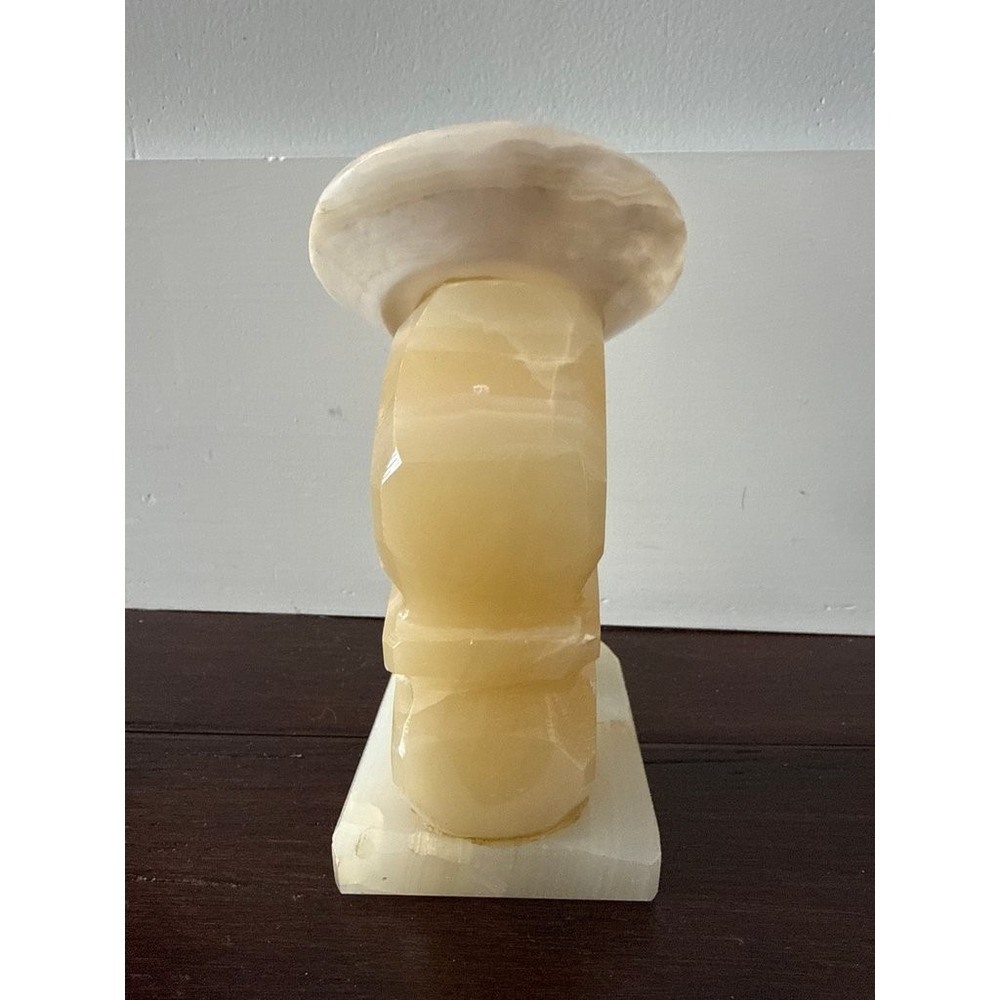 Vintage Onyx Carved Figurine